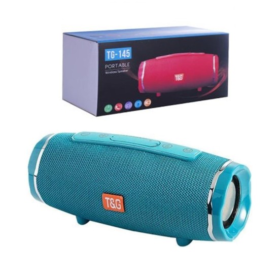 T&G SPEAKER PORTABLE TG-145 USB/TF CARD/FM RADIO GREEN